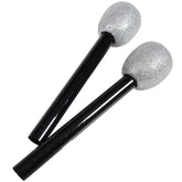 Glitter Microphones - 12 Count